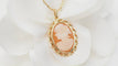 Pendentif Pendentif en or jaune et camée 58 Facettes 32919