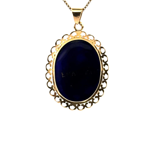 Pendentif Pendentif Email Or Jaune 18k 58 Facettes 2-PEA4-GS29789