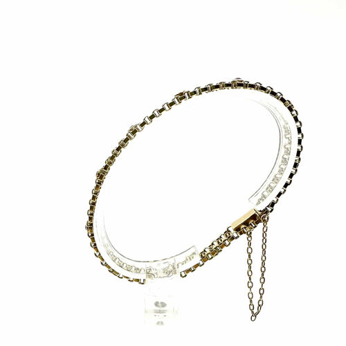 Bracelet Bracelet or jaune, saphirs et diamants 58 Facettes Z1351550