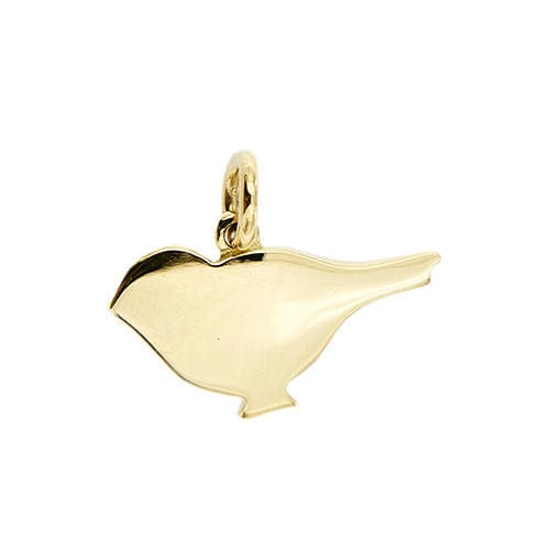 Pendentif DODO - Pendentif moineau en or jaune 58 Facettes 39824
