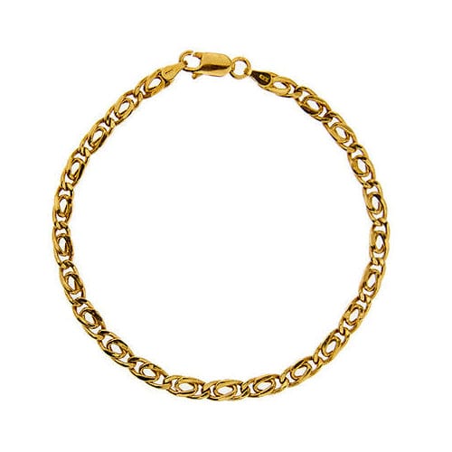 Bracelet Bracelet homme en maille œil de tigre 58 Facettes 37917