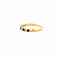 Bague 58 Alliance Demi-Tour Or Jaune Diamants & Topaze 58 Facettes 43-GS35409-1
