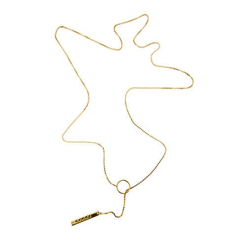 Collier GUCCI - Collier Link to Love en or jaune 58 Facettes 39237