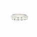 Bague Bague Rivière en or blanc 1,25 ct 58 Facettes