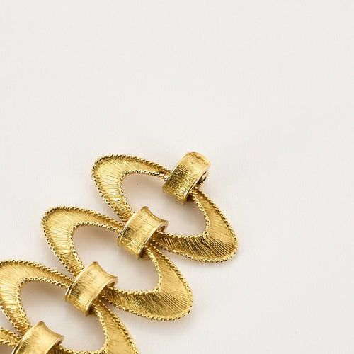 Bracelet Bracelet manchette en or jaune 58 Facettes CAN1458