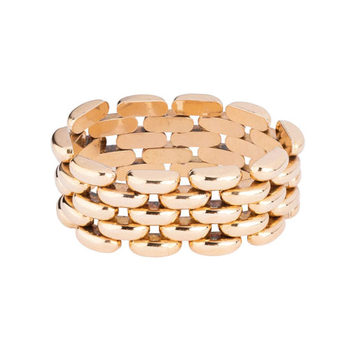 Bracelet Bracelet manchette or jaune 58 Facettes 1