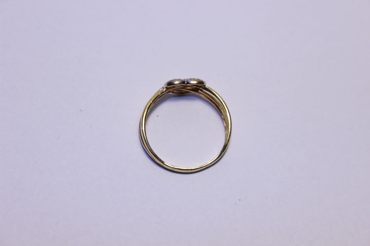 Bague 60 Bague Coeur Diamants 58 Facettes