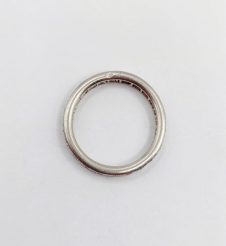 Alliance américaine Art Déco Platine et 0,66 carats de diamants 58 Facettes A06233