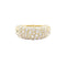 Bague 53 Bague Chaumet, "Grains de Caviar", or jaune et diamants. 58 Facettes 34895