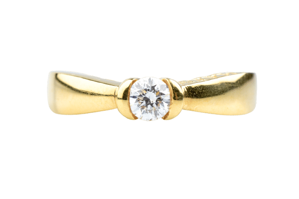 Bague 60 Bague BALMAIN  or jaune diamant 58 Facettes BG31200172-107