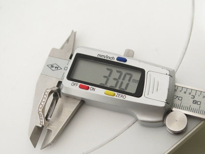 Bague 53 bague MONTBLANC 4810 small mb102493 53 diamants 0.64ct & or blanc 18k 58 Facettes 266404