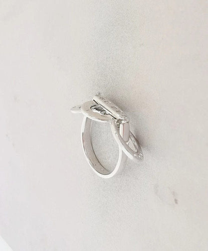 Bague 54 Bague Diamants Or Blanc 58 Facettes AA 1447