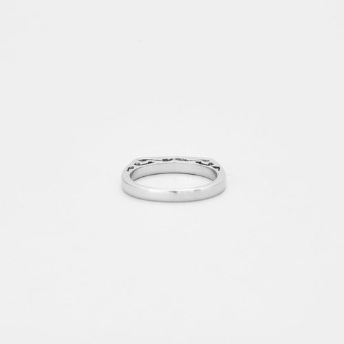 Bague 54 Bague demi-éternité diamants 58 Facettes 2519