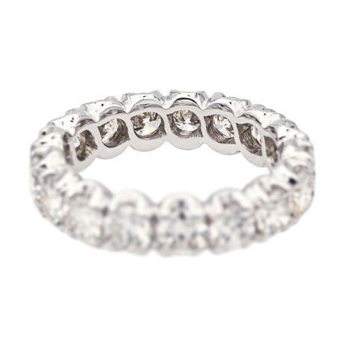 Bague 50 Bague Alliance américaine Or blanc Diamant 58 Facettes 3904856CN
