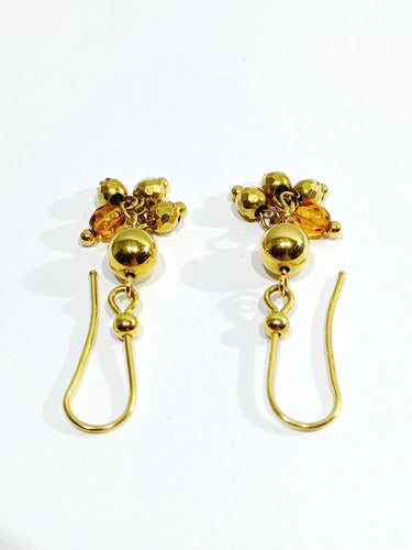 Boucles d'oreilles Paire de boucle d'oreilles en or et perles 58 Facettes