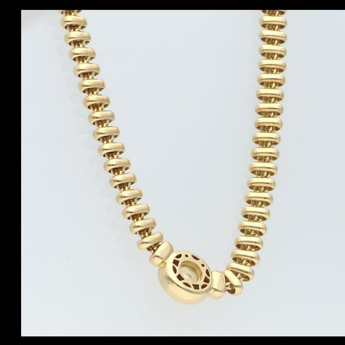 Collier CHOPARD - COLLIER HAPPY DIAMONDS OR JAUNE 58 Facettes 4055