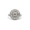 Bague 52 Bague Marguerite - Platine & Diamants 58 Facettes 250358R