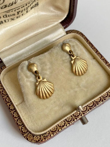Boucles d'oreilles en or jaune 18K