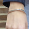Bracelet Pulsera en or blanc 18k 58 Facettes P86