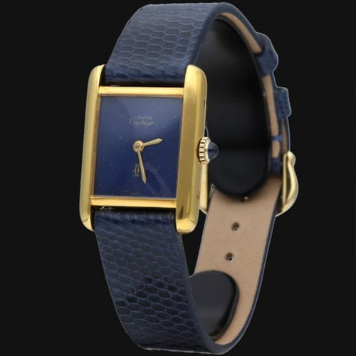 Montre Cartier Montre Tank Vermeil 58 Facettes MT42363