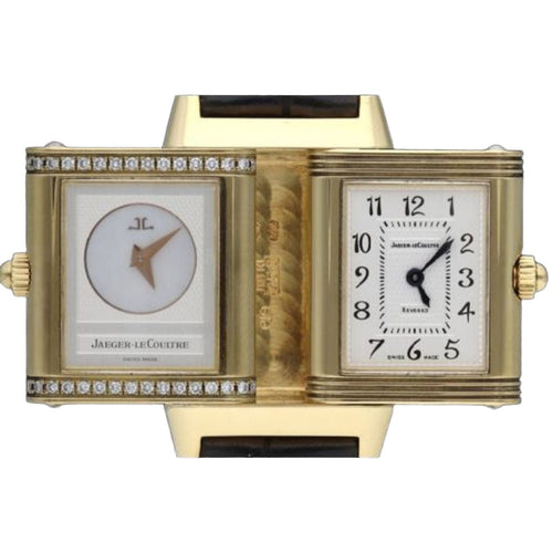 Montre Montre Jaeger LeCoultre Reverso Duetto 58 Facettes MT42498