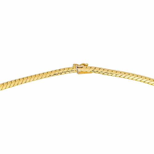 Collier Collier Maille anglaise Or jaune 58 Facettes 4815035CN
