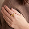Bracelet JONC BOMBE OR JAUNE 18K 58 Facettes