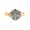 Bague 54 Bague en or jaune & diamants 58 Facettes