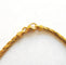Collier Collier or jaune, maille en S 58 Facettes 596/3