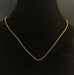 Collier Chaine maille forçat or jaune 58 Facettes LP567