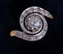 Bague 57 Bague tourbillon Belle Époque diamants 58 Facettes