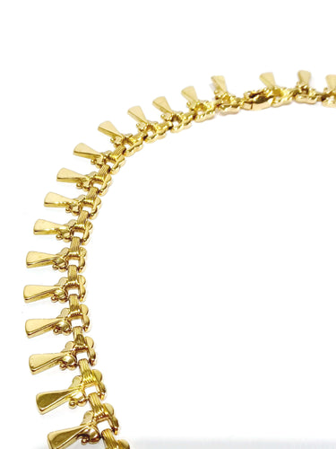 Collier Collier en or rose 58 Facettes