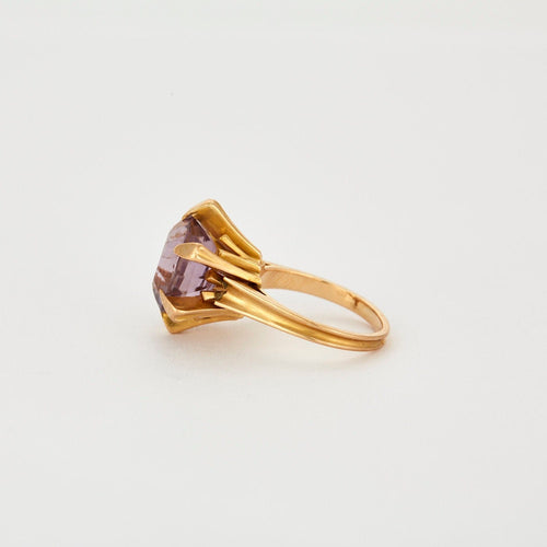 Bague 53 Bague cocktail avec améthyste 58 Facettes 240140