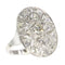 Romance éternelle : une bague en diamant Art déco des années 1950