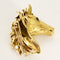 Broche Broche en forme de cheval en or jaune 58 Facettes MAR07422