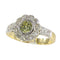 Bague 55 Lemonade Love : la bague de fiançailles en diamant jaune qui symbolise les doux tournants de la vie 58 Facettes 23081-0049
