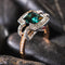 Bague 59 Portrait of an Idea ring – Unique Creation by Gianpiero Casolani 58 Facettes GCR001