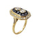 Bague 53 Bague vintage saphirs & diamants 58 Facettes