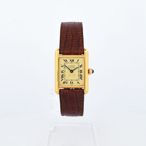 Cartier Tank Must - Lemon roman dial - SM
