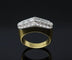 Bague Anello "a Ponte" Italiano Anni '70 58 Facettes