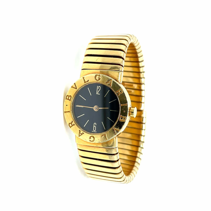 Montre BULGARI - Montre Tubogas en or jaune 58 Facettes