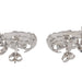 Boucles d'oreilles Boucles d'oreilles Or blanc Diamant 58 Facettes 3244484CN