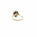 Ring 48 Pompadour Ring White Gold Topaz & Diamonds 58 Facettes 43-GS33683