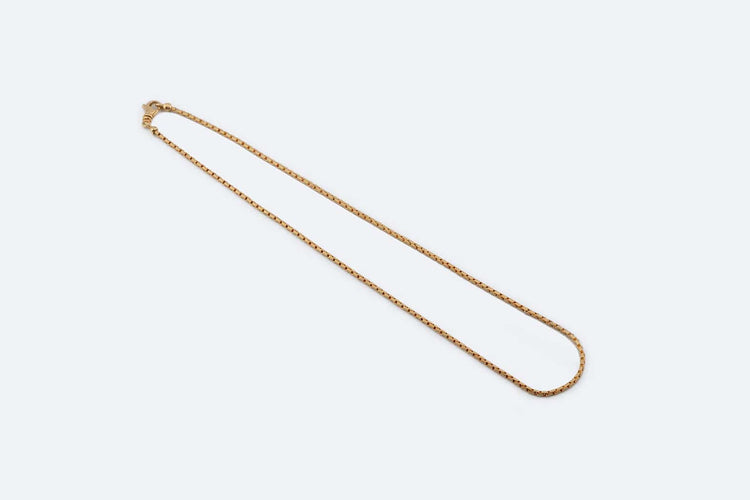 Collier Oro Giallo Catena in oro giallo 58 Facettes COL242