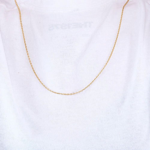 Collier Chaine or jaune 58 Facettes THI0182