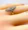Bague 50 Bague marquise en or jaune et diamants, vers 1900 58 Facettes AB653