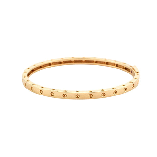 Bracelet ROBERTO COIN - Bracelet jonc or jaune 58 Facettes