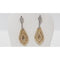 Boucles d'oreilles Boucles d'Oreilles En Or Bicolore Et Diamants 58 Facettes 30812