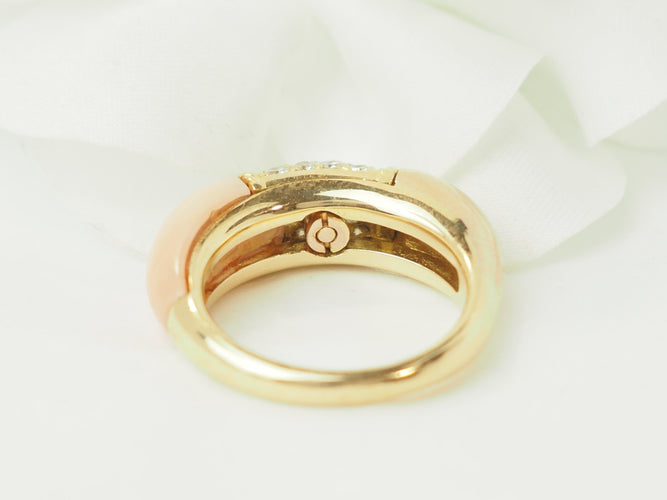 Bague 54 Bague Van Cleef & Arppels en or jaune et diamants 58 Facettes