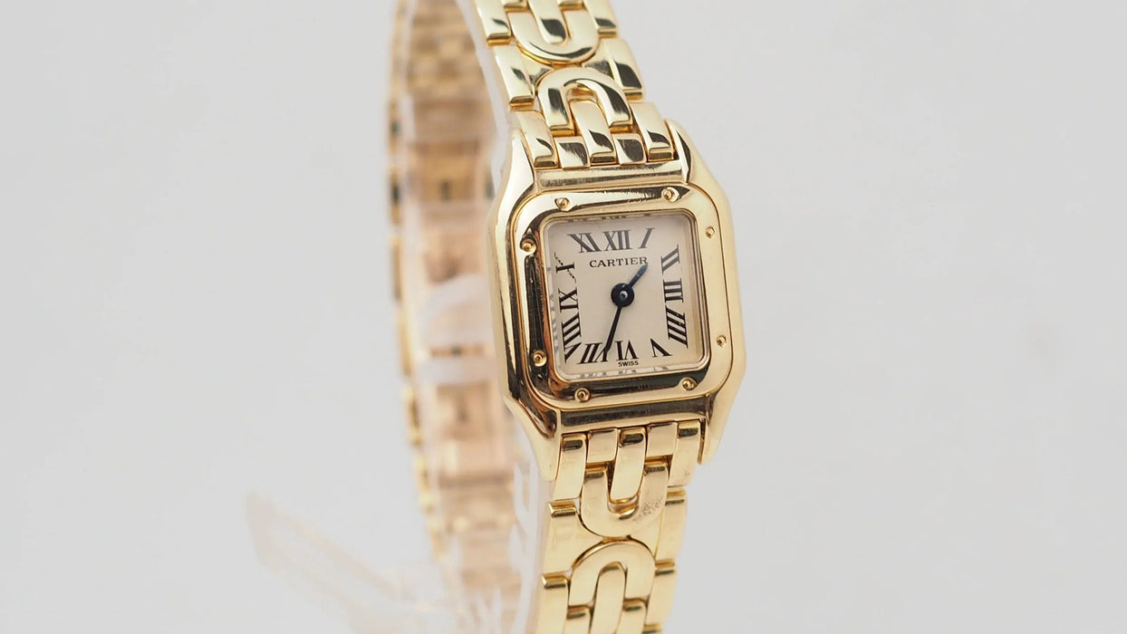 Montre CARTIER - Montre Mini Panthère en or jaune 58 Facettes 32737